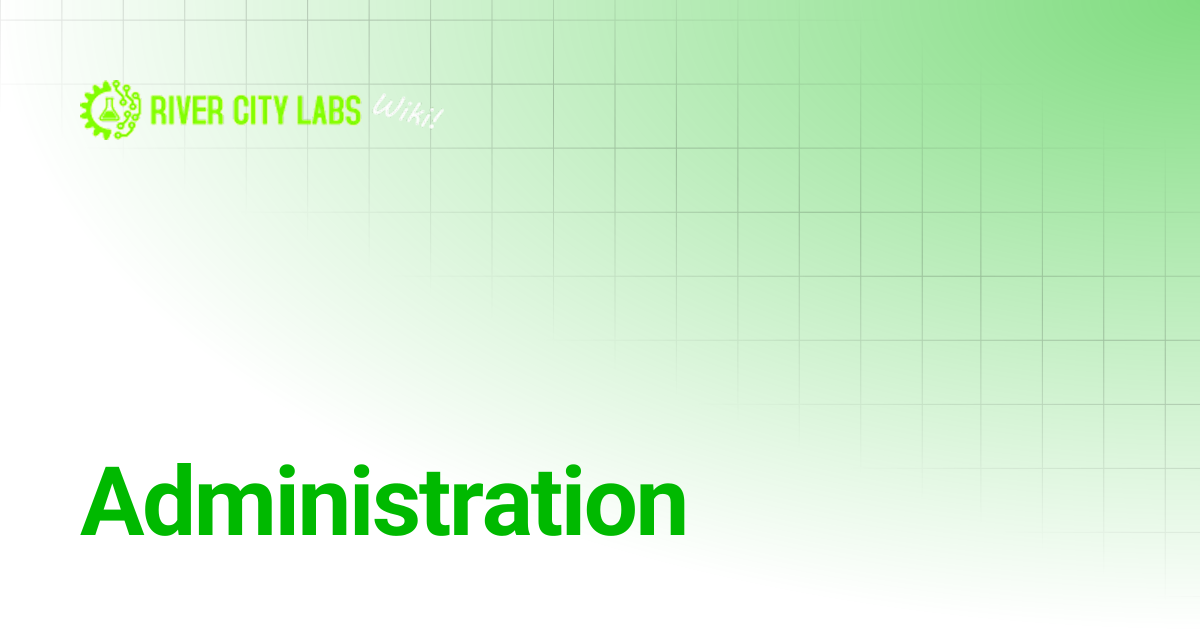 Administration | Wiki